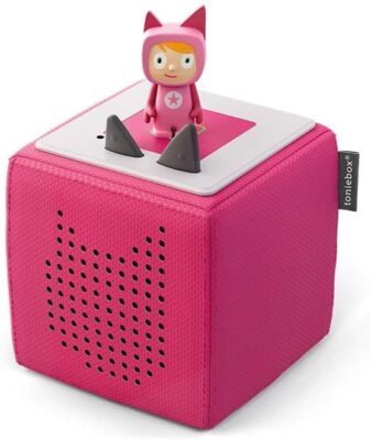 Toniebox Starterset in Pink: Toniebox + Kreativ-Tonie – Der tragbare Lautsprecher für Tonies Hörfiguren und Kreativ Tonies – Für Kinder ab 3 Jahren – DEUTSCH