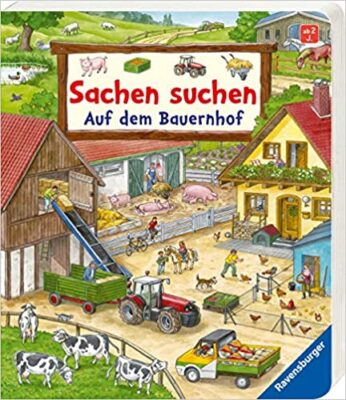 Sachen suchen: Auf dem Bauernhof – Wimmelbuch ab 2 Jahren