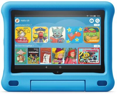 Das neue Fire HD 8 Kids Edition-Tablet, 8-Zoll-HD-Display, 32 GB, blaue kindgerechte Hülle