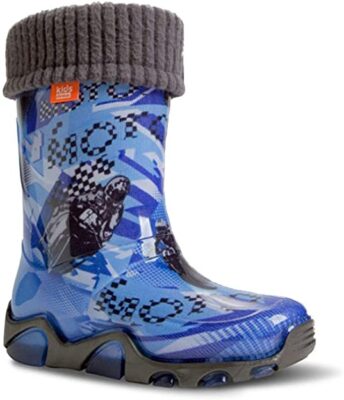 DEMAR Kinder Gummistiefel gefüttert STORMER LUX