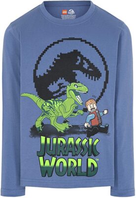 LEGO Jungen Mw-Langarmshirt Jurassic World T-Shirt