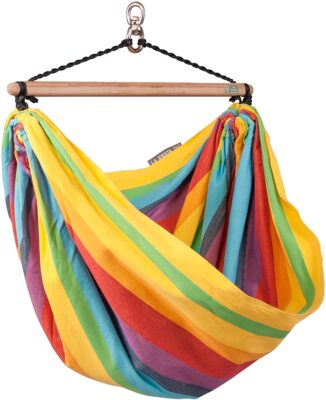 LA SIESTA – Kinder Hängestuhl-Sessel (Mehrfarbig)