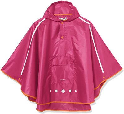 Playshoes Unisex Kinder Regenponcho Faltbar Regenjacke