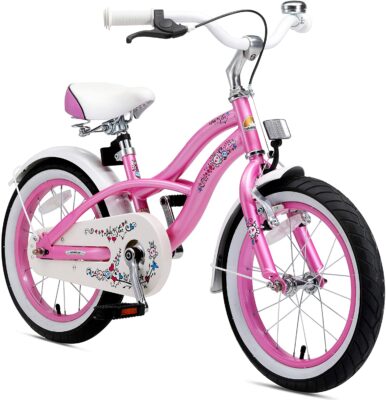 BIKESTAR Kinderfahrrad für Jungen und Mädchen ab 4-5 Jahre | 16 Zoll Kinderrad Cruiser | Fahrrad für Kinder | Risikofrei Testen